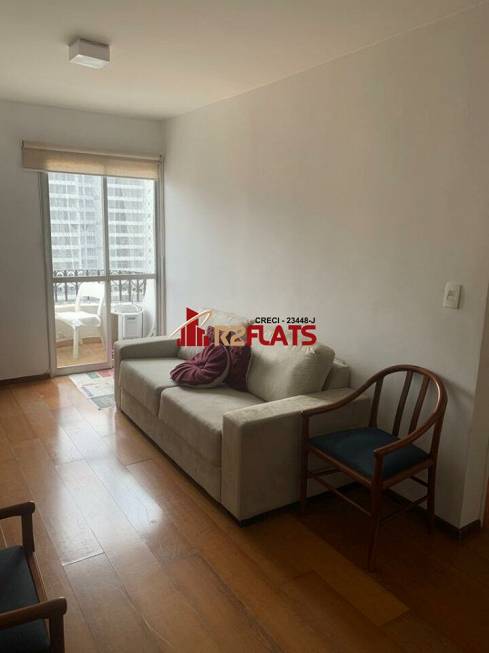 Foto 2 de Flat com 1 Quarto para alugar, 35m² em Jardins, São Paulo