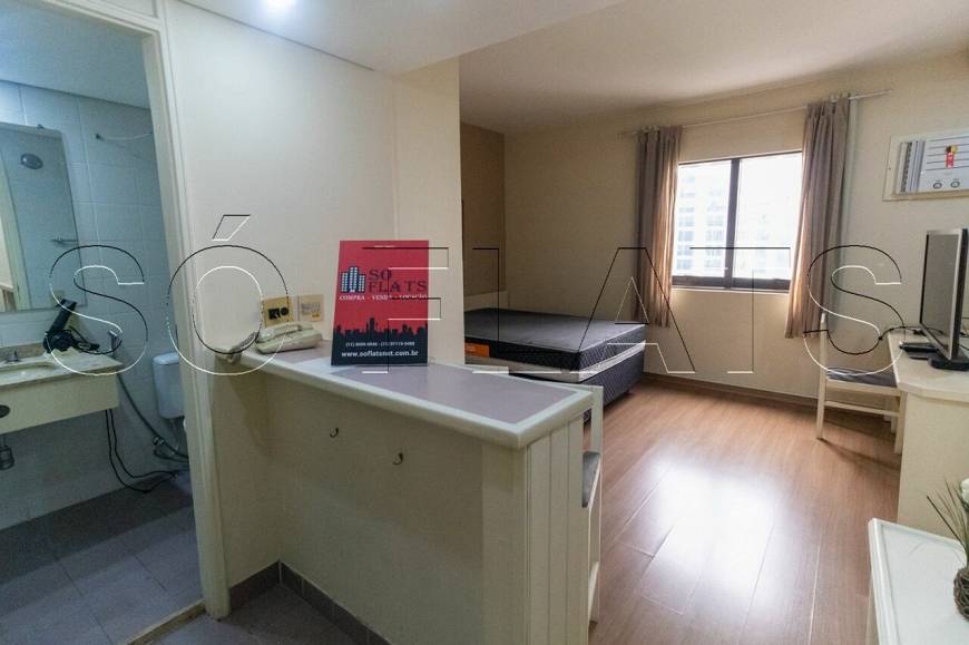 Foto 4 de Flat com 1 Quarto à venda, 24m² em Moema, São Paulo