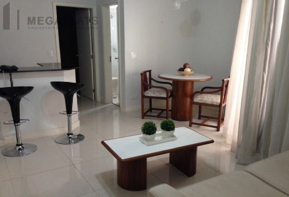 Foto 1 de Flat com 1 Quarto para venda ou aluguel, 44m² em Moema, São Paulo