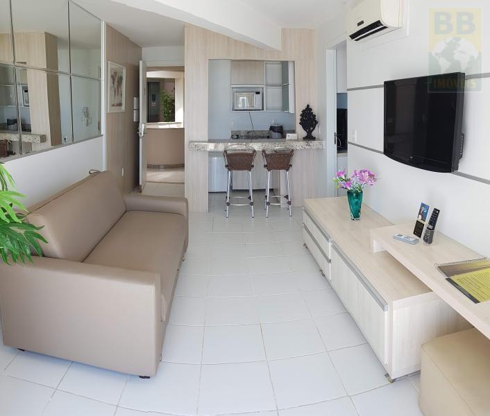 Foto 3 de Flat com 1 Quarto à venda, 74m² em Ponta Negra, Natal