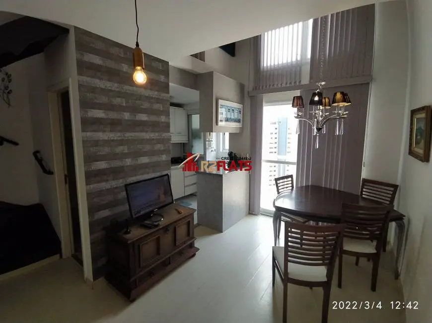 Foto 1 de Flat com 1 Quarto para alugar, 49m² em Vila Andrade, São Paulo