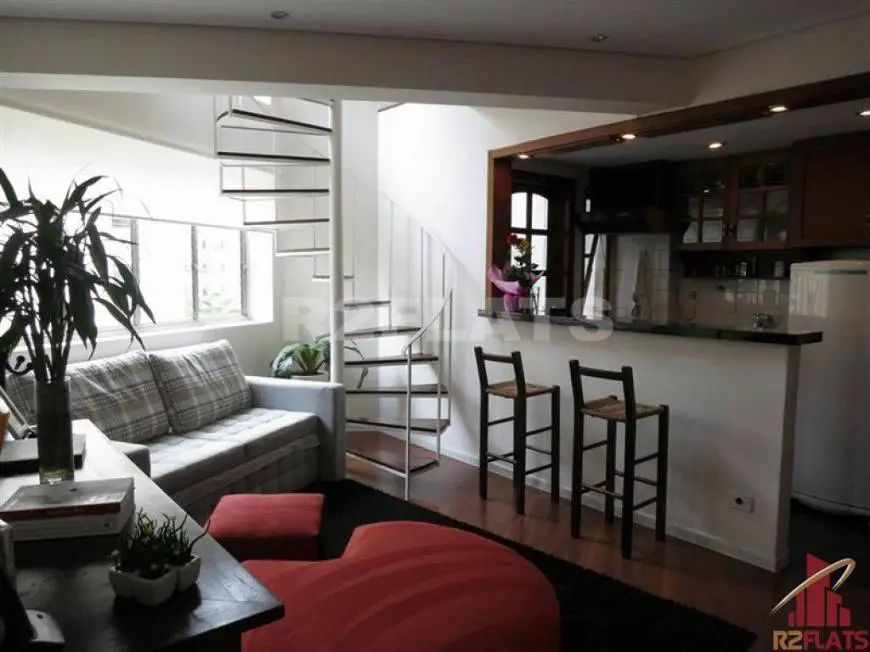 Foto 1 de Flat com 1 Quarto para alugar, 46m² em Vila Nova Conceição, São Paulo