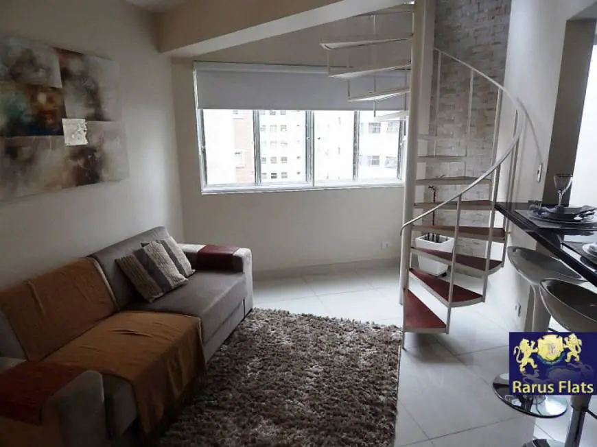Foto 1 de Flat com 1 Quarto para alugar, 50m² em Vila Nova Conceição, São Paulo