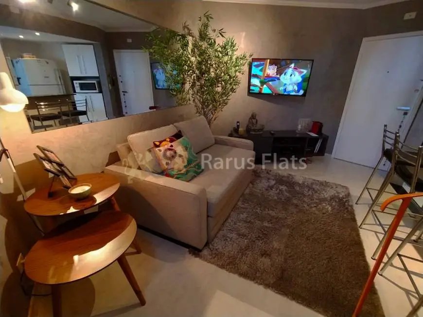 Foto 3 de Flat com 1 Quarto para alugar, 50m² em Vila Nova Conceição, São Paulo