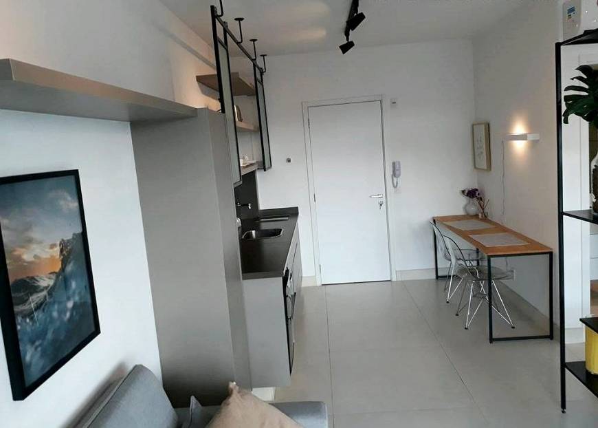 Foto 2 de Flat com 1 Quarto à venda, 40m² em Vila Olímpia, São Paulo