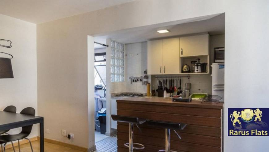 Foto 2 de Flat com 1 Quarto para alugar, 43m² em Vila Olímpia, São Paulo