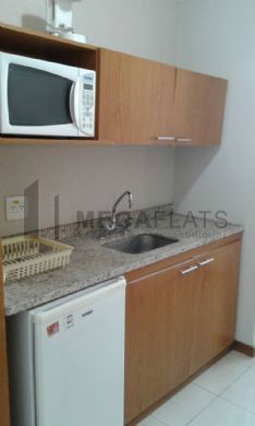 Foto 1 de Flat com 1 Quarto para alugar, 48m² em Vila Olímpia, São Paulo