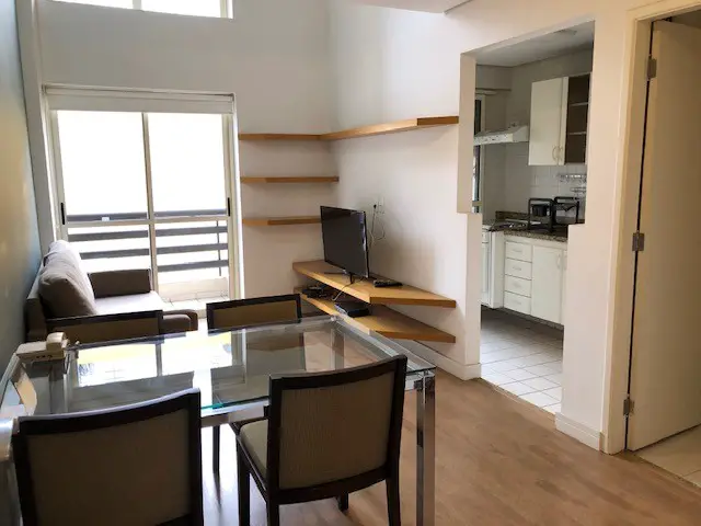 Foto 1 de Flat com 1 Quarto para alugar, 50m² em Vila Uberabinha, São Paulo