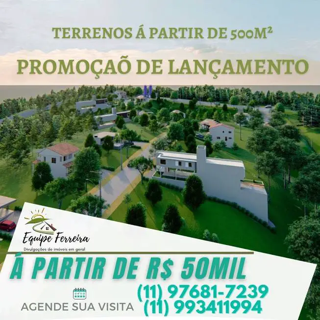 Foto 1 de Lote/Terreno à venda, 500m² em Centro, Mairinque