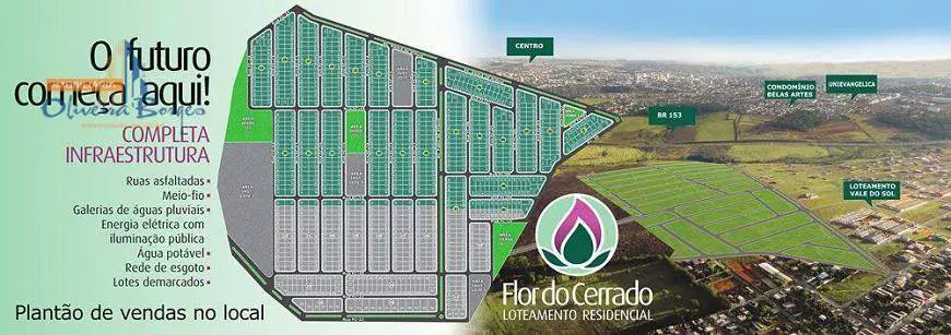 Foto 1 de Lote/Terreno à venda, 300m² em Residencial Flor do Cerrado, Anápolis