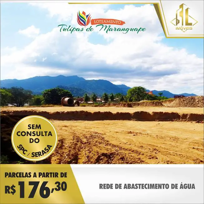 Foto 1 de Lote/Terreno à venda, 150m² em Sapupara, Maranguape
