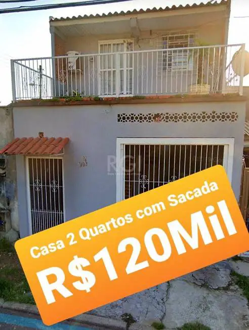 Foto 1 de Sobrado com 2 Quartos à venda, 50m² em Mário Quintana, Porto Alegre