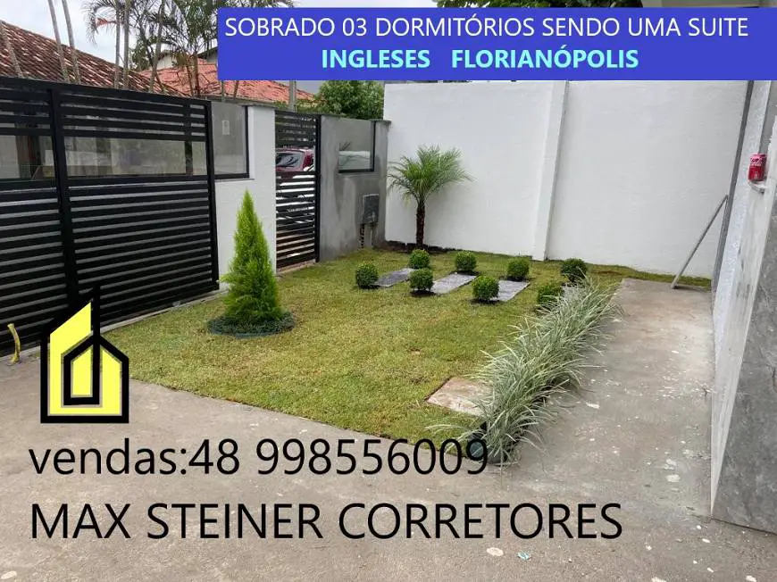 Foto 3 de Sobrado com 3 Quartos à venda, 123m² em Ingleses do Rio Vermelho, Florianópolis