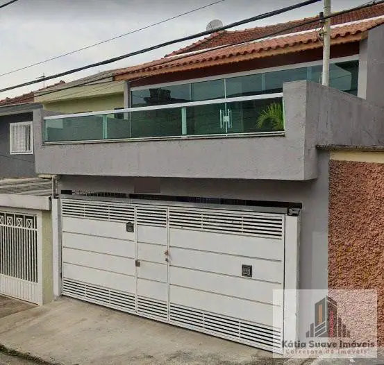 Foto 1 de Sobrado com 3 Quartos à venda, 136m² em Santa Maria, Santo André