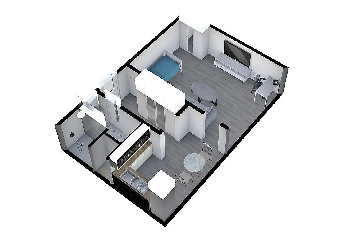 Pronájem bytu 1+1 33 m², Havířská, Nýřany