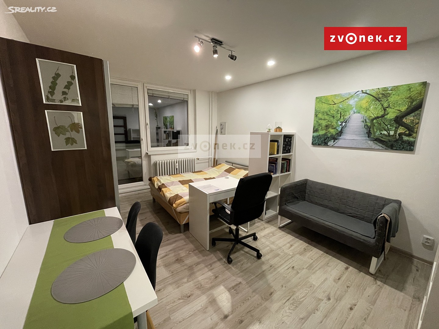 Pronájem bytu 1+kk 32 m², Otrokovice - Kvítkovice, okres Zlín