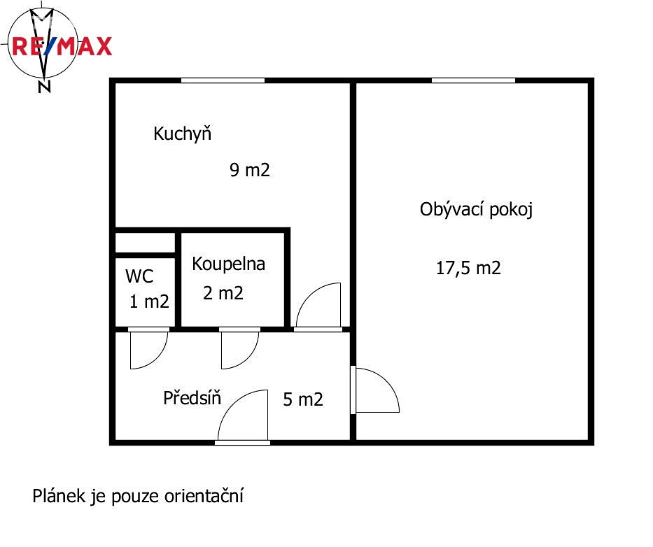 Prodej bytu 1+1 35 m², Obránců míru, Kladno - Kročehlavy
