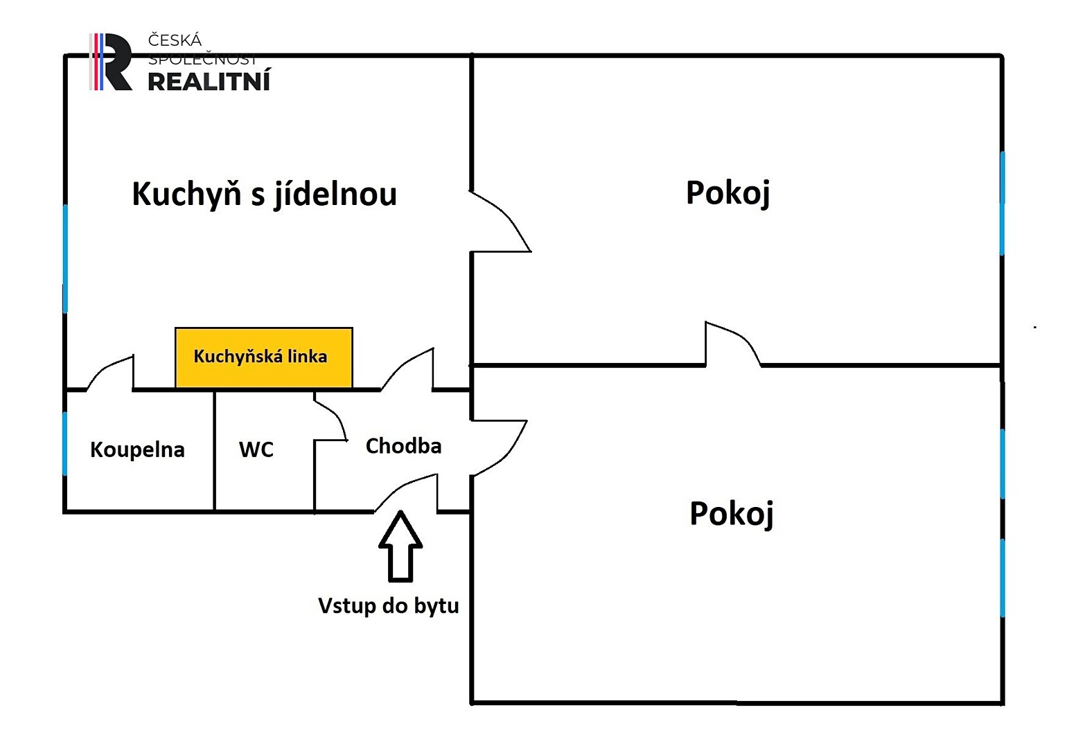 Prodej bytu 2+1 62 m², Gen. Svobody, Kroměříž