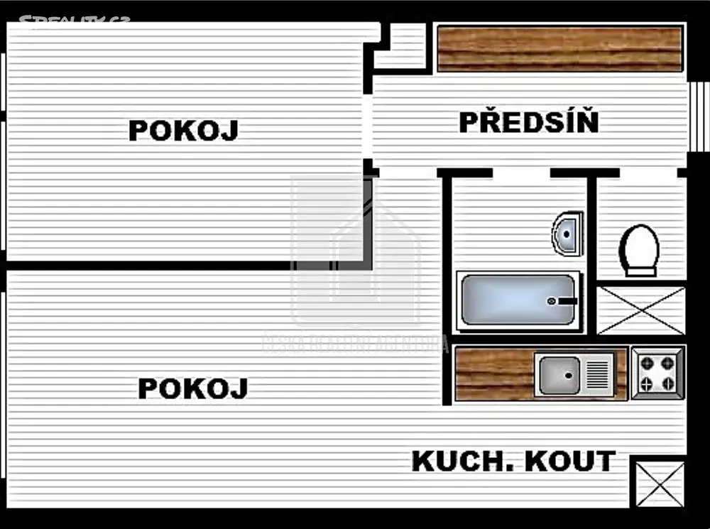 Prodej bytu 2+kk 48 m², Ke Strašnické, Praha 10 - Strašnice