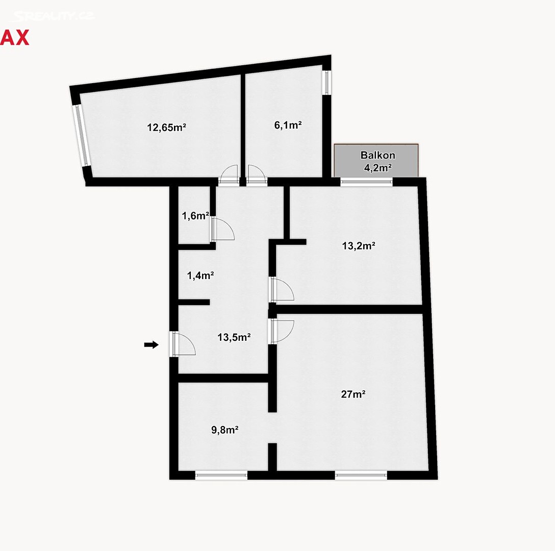 Prodej  rodinného domu 231 m², pozemek 142 m², Haasova, Brno - Žabovřesky