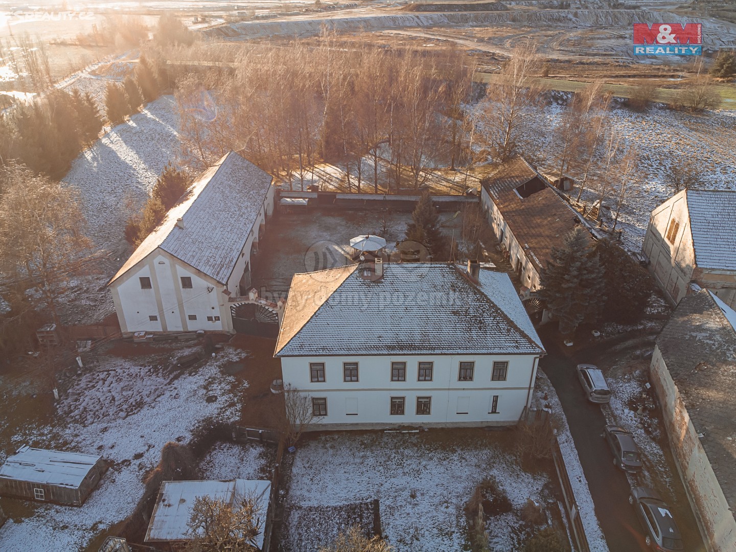 Prodej  zemědělské usedlosti 418 m², pozemek 12 798 m², Křižovatka, okres Cheb