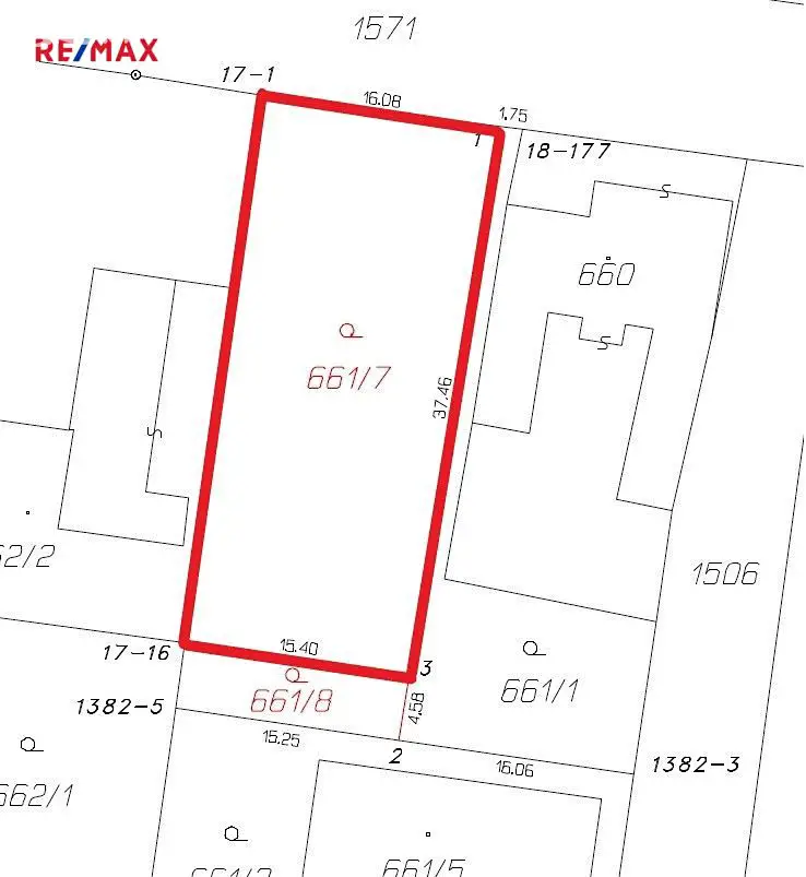 Prodej  stavebního pozemku 588 m², Dolany, okres Olomouc