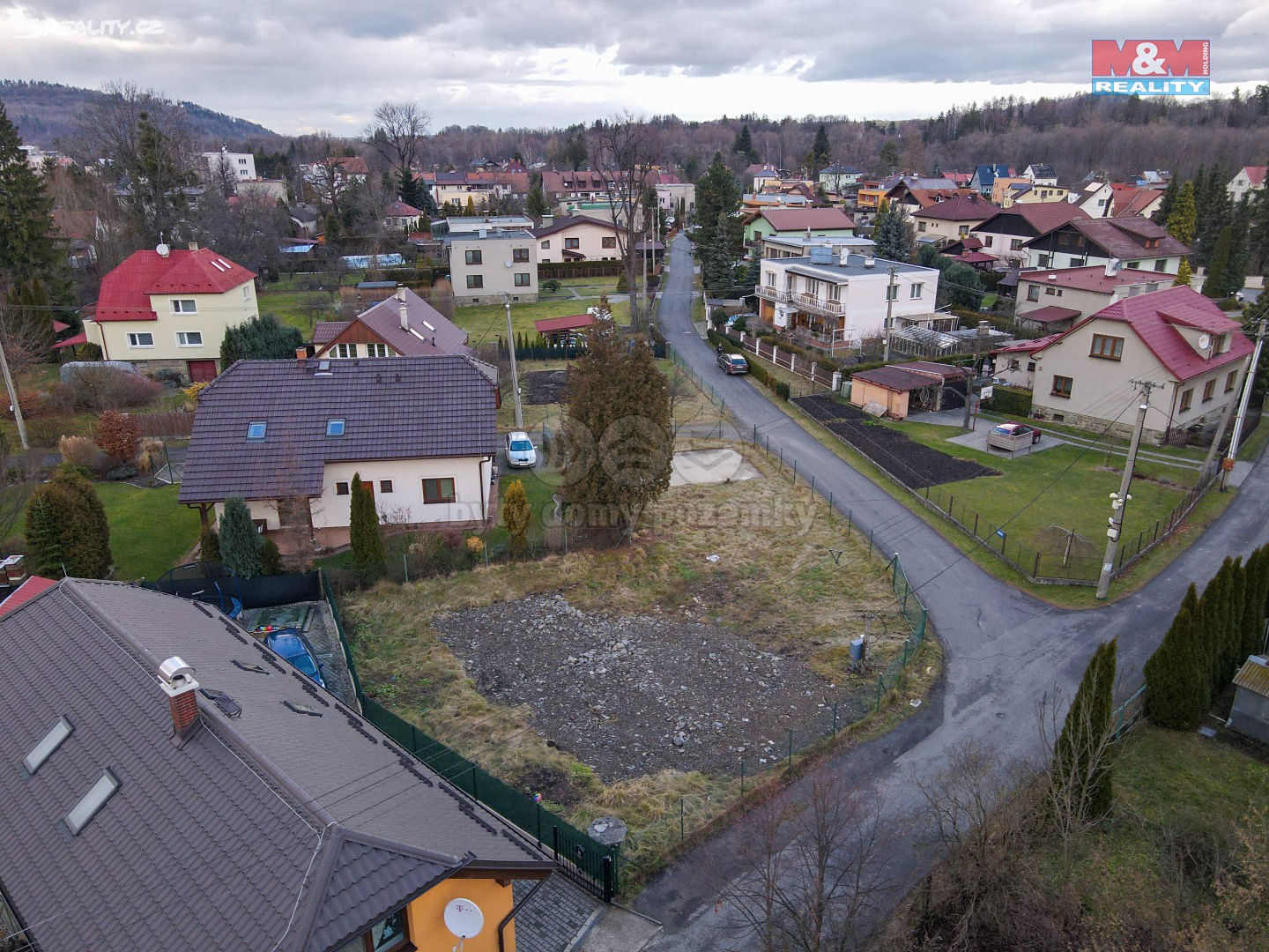 Prodej  stavebního pozemku 545 m², Frýdlant nad Ostravicí, okres Frýdek-Místek