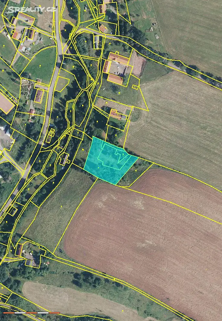 Prodej  stavebního pozemku 4 747 m², Heřmánkovice, okres Náchod