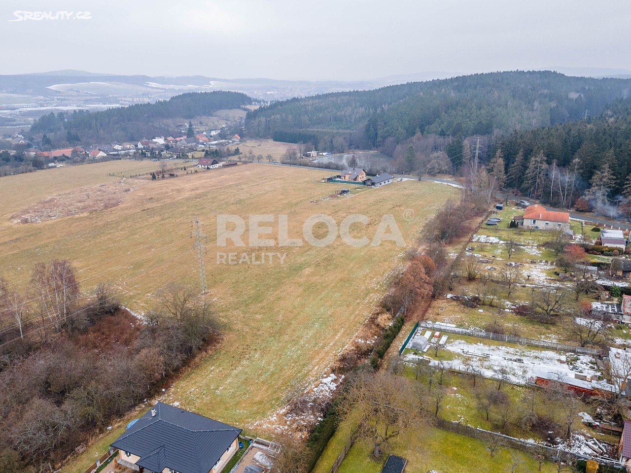Prodej  stavebního pozemku 6 820 m², Medový Újezd, okres Rokycany