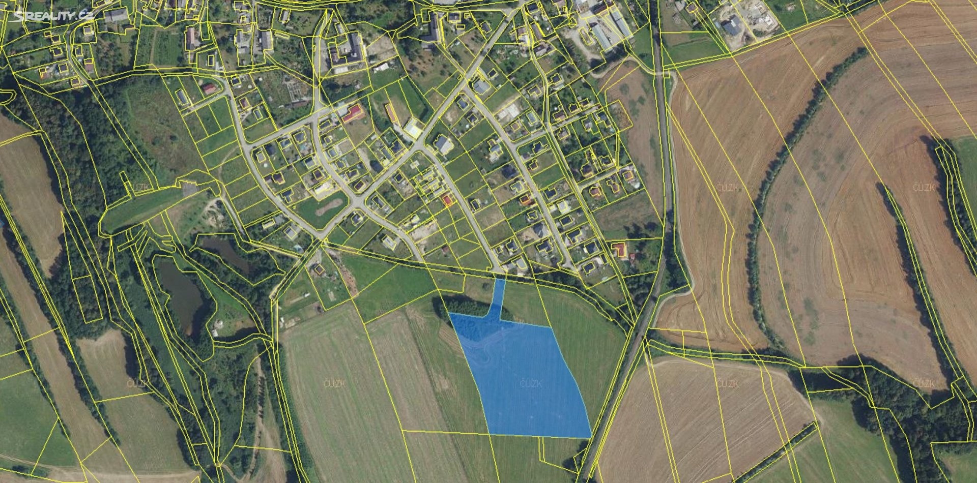 Prodej  stavebního pozemku 1 079 m², Nový Malín, okres Šumperk