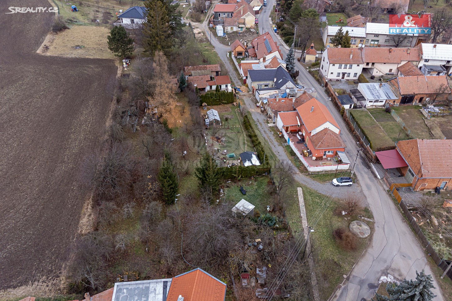 Prodej  stavebního pozemku 1 117 m², Prusy-Boškůvky - Moravské Prusy, okres Vyškov