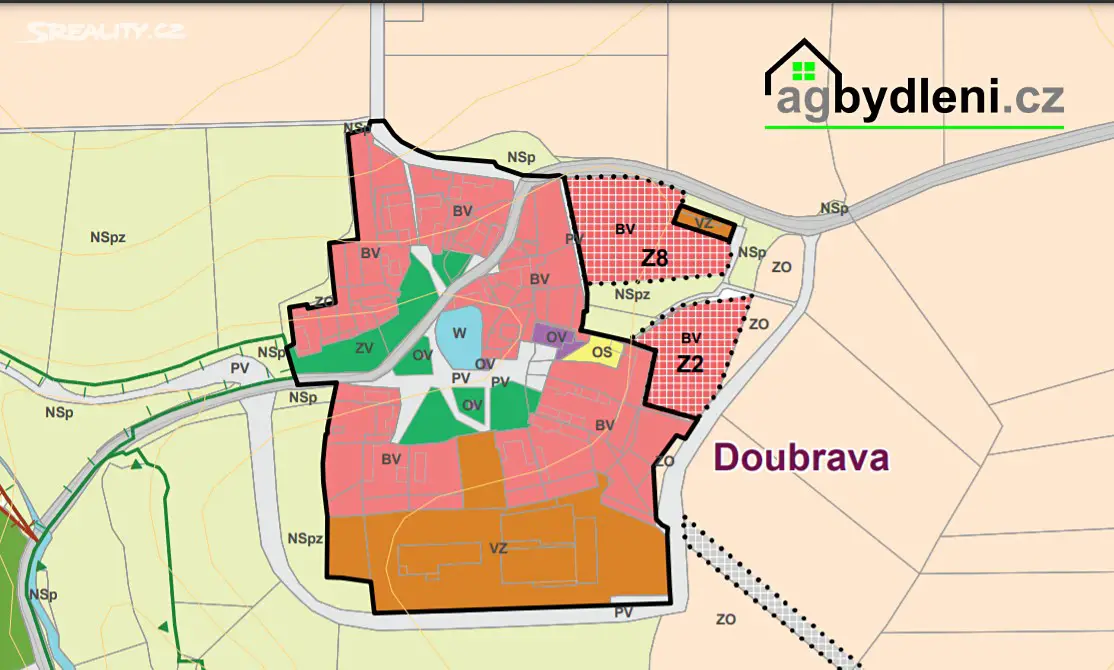 Prodej  stavebního pozemku 3 075 m², Puclice - Doubrava, okres Domažlice