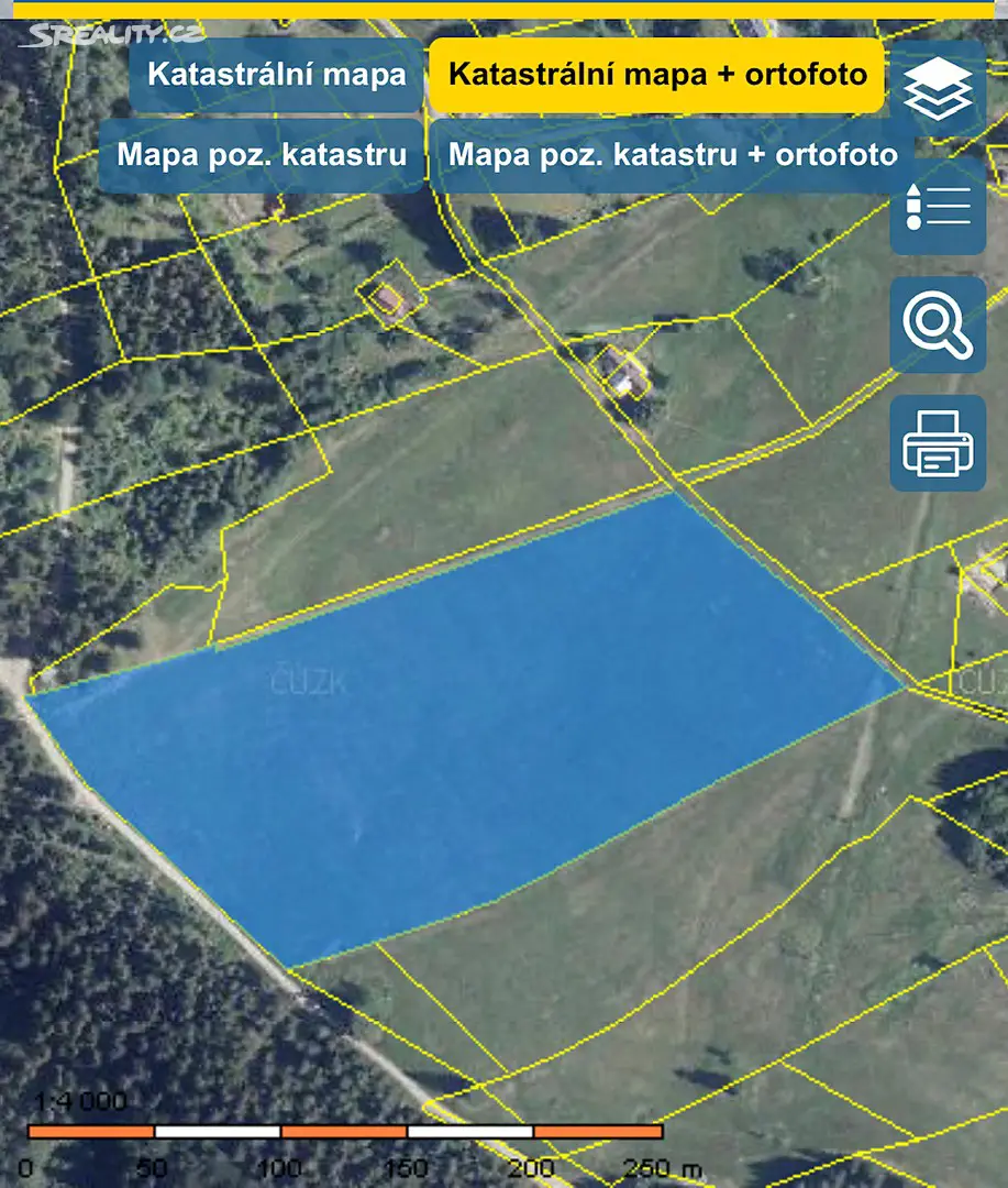 Prodej  komerčního pozemku 33 429 m², Bedřichov, okres Jablonec nad Nisou