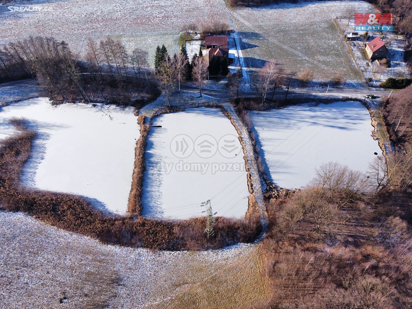 Prodej  rybníku (vodní plochy) 15 504 m², Doubrava, okres Karviná