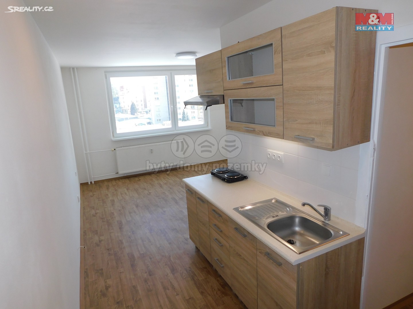 Pronájem bytu 1+kk 27 m², Na Vršku, Jablonec nad Nisou