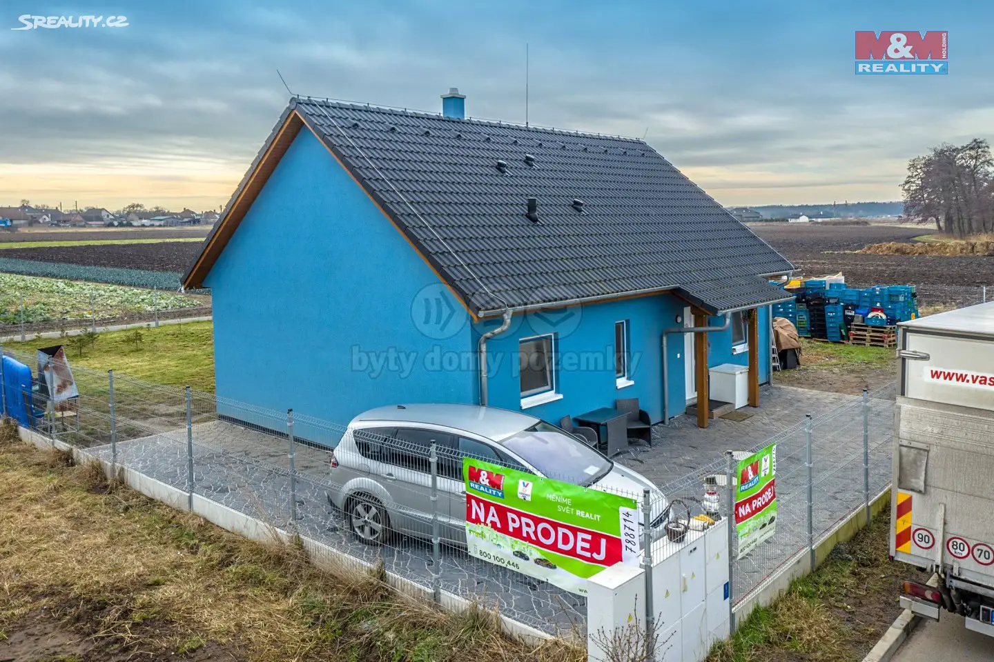 Prodej  rodinného domu 69 m², pozemek 800 m², Nedomice, okres Mělník