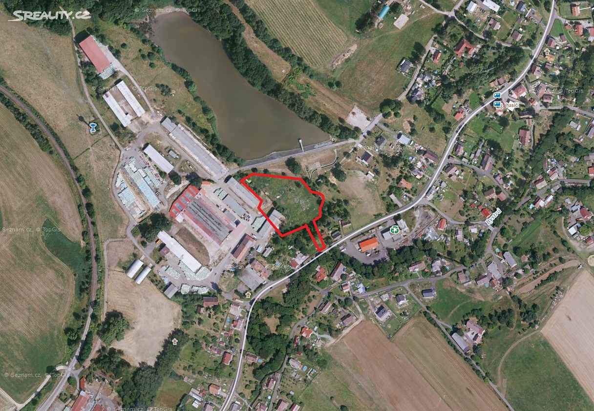 Prodej  stavebního pozemku 1 539 m², Markvartice, okres Děčín