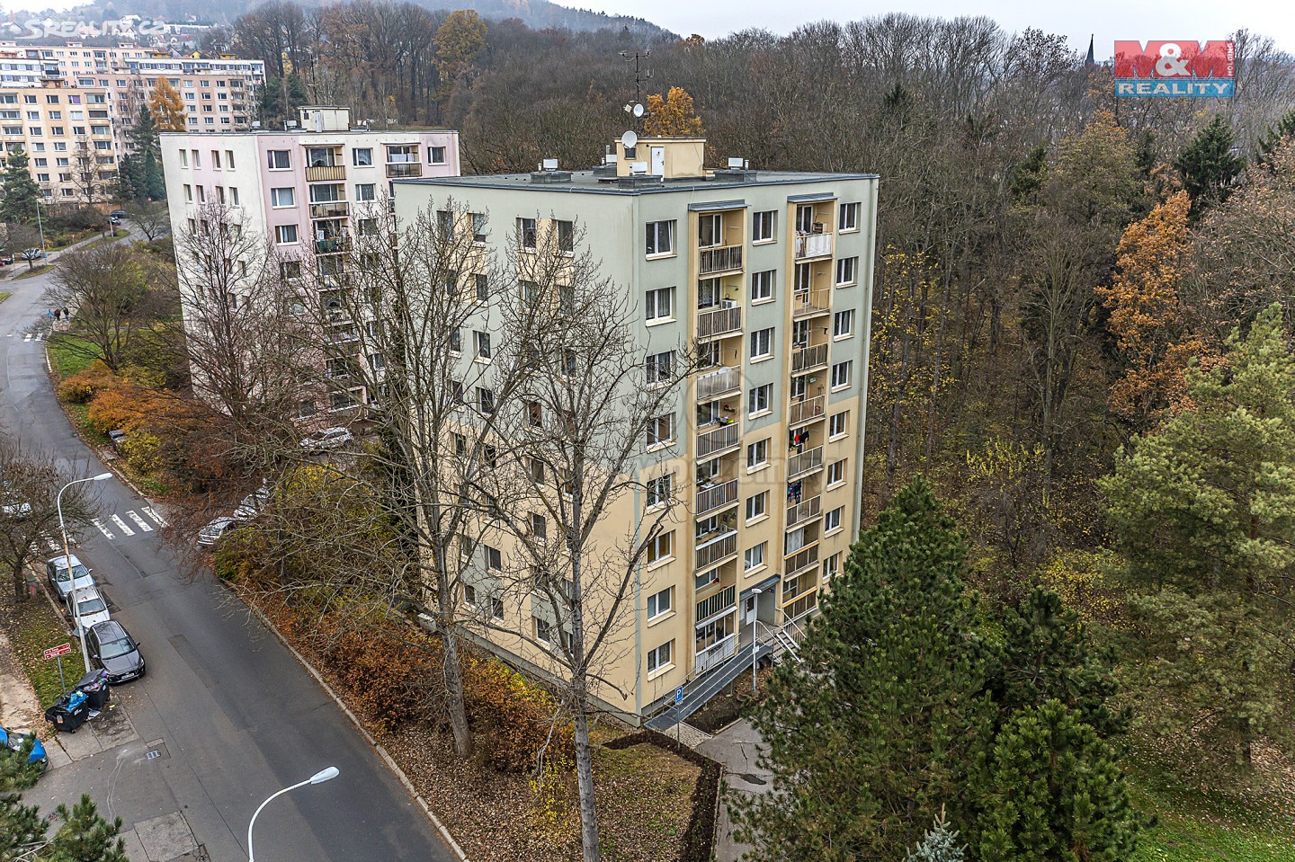 Pronájem bytu 2+1 48 m², U Tvrze, Děčín - Děčín VI-Letná