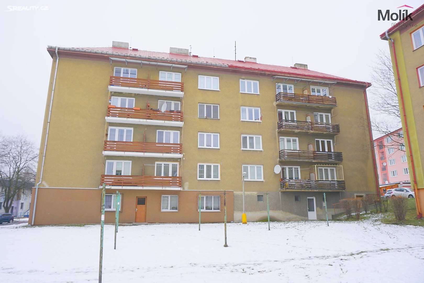 Prodej bytu 2+1 56 m², U Zámeckého parku, Litvínov - Horní Litvínov