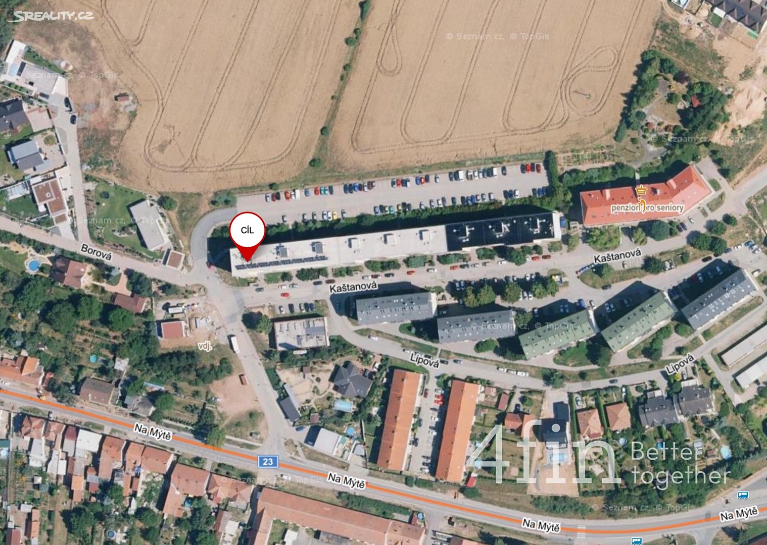 Prodej bytu 2+1 52 m², Kaštanová, Rosice