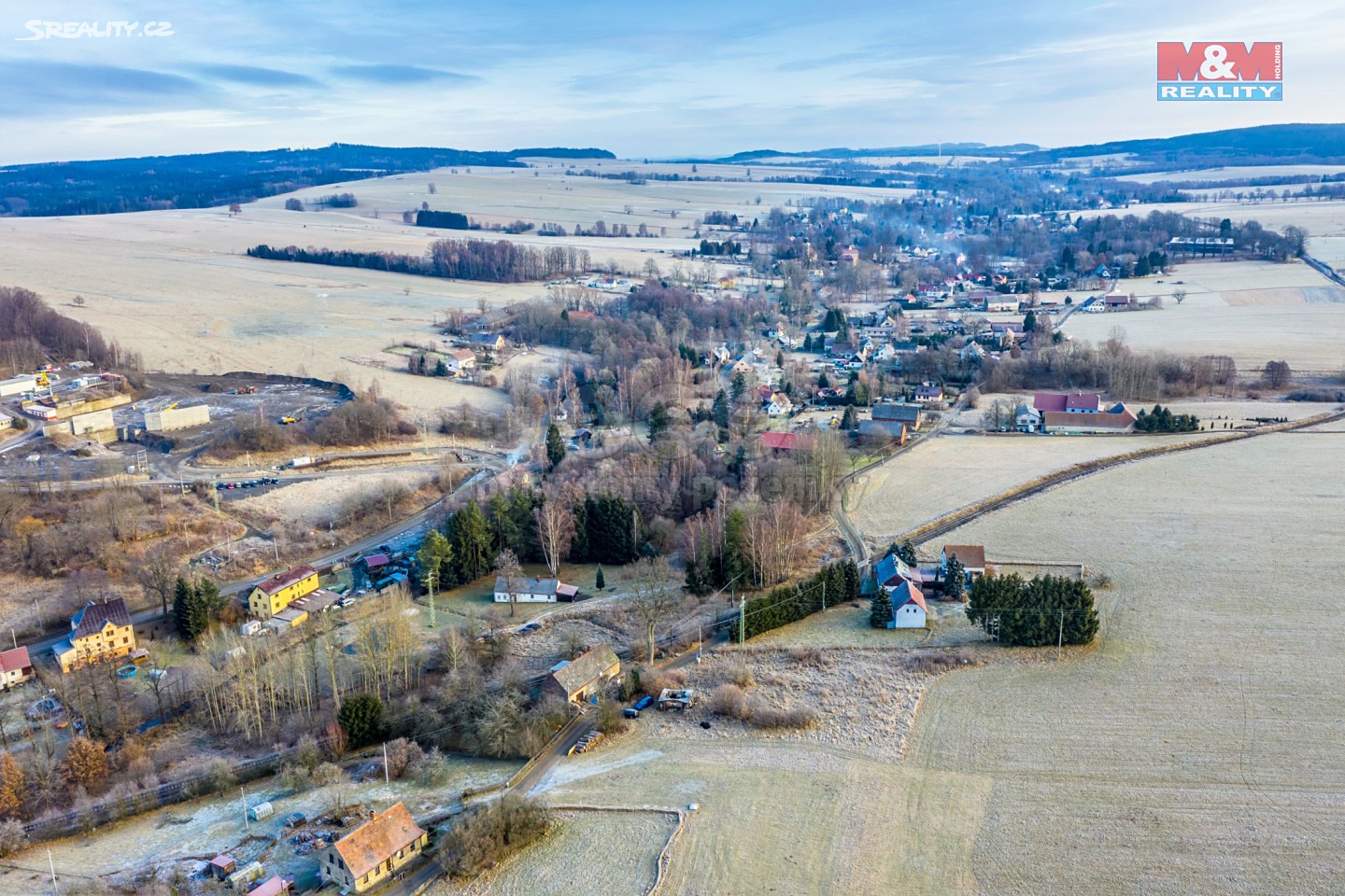 Prodej  stavebního pozemku 2 439 m², Krásný Les, okres Liberec