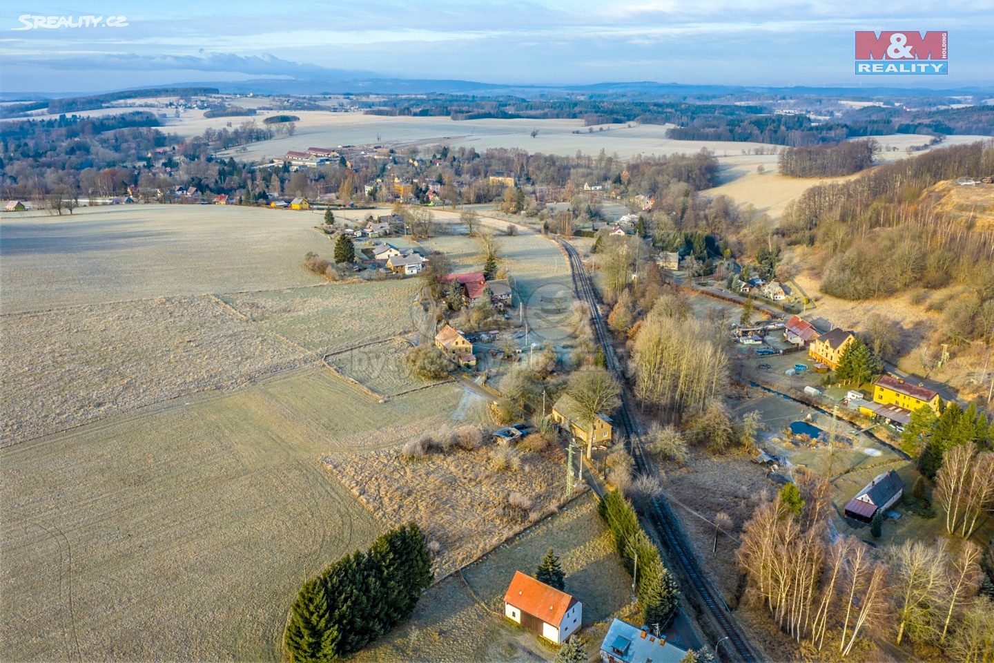 Prodej  stavebního pozemku 2 439 m², Krásný Les, okres Liberec