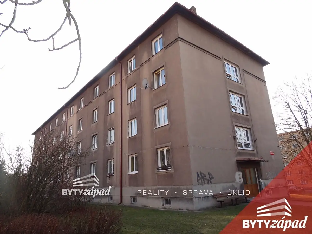 Pronájem bytu 1+1 31 m², Partyzánská, Plzeň - Lobzy