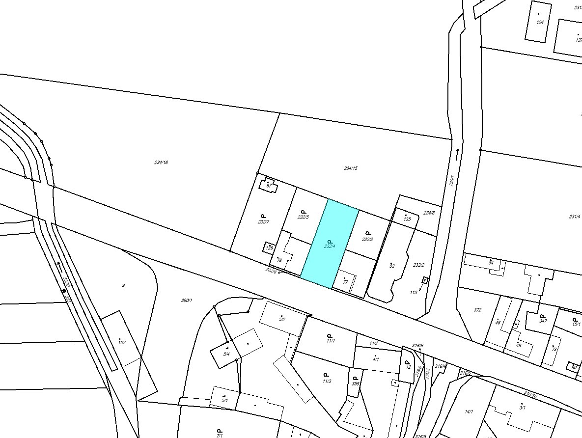 Prodej  stavebního pozemku 810 m², Starý Vestec, okres Nymburk