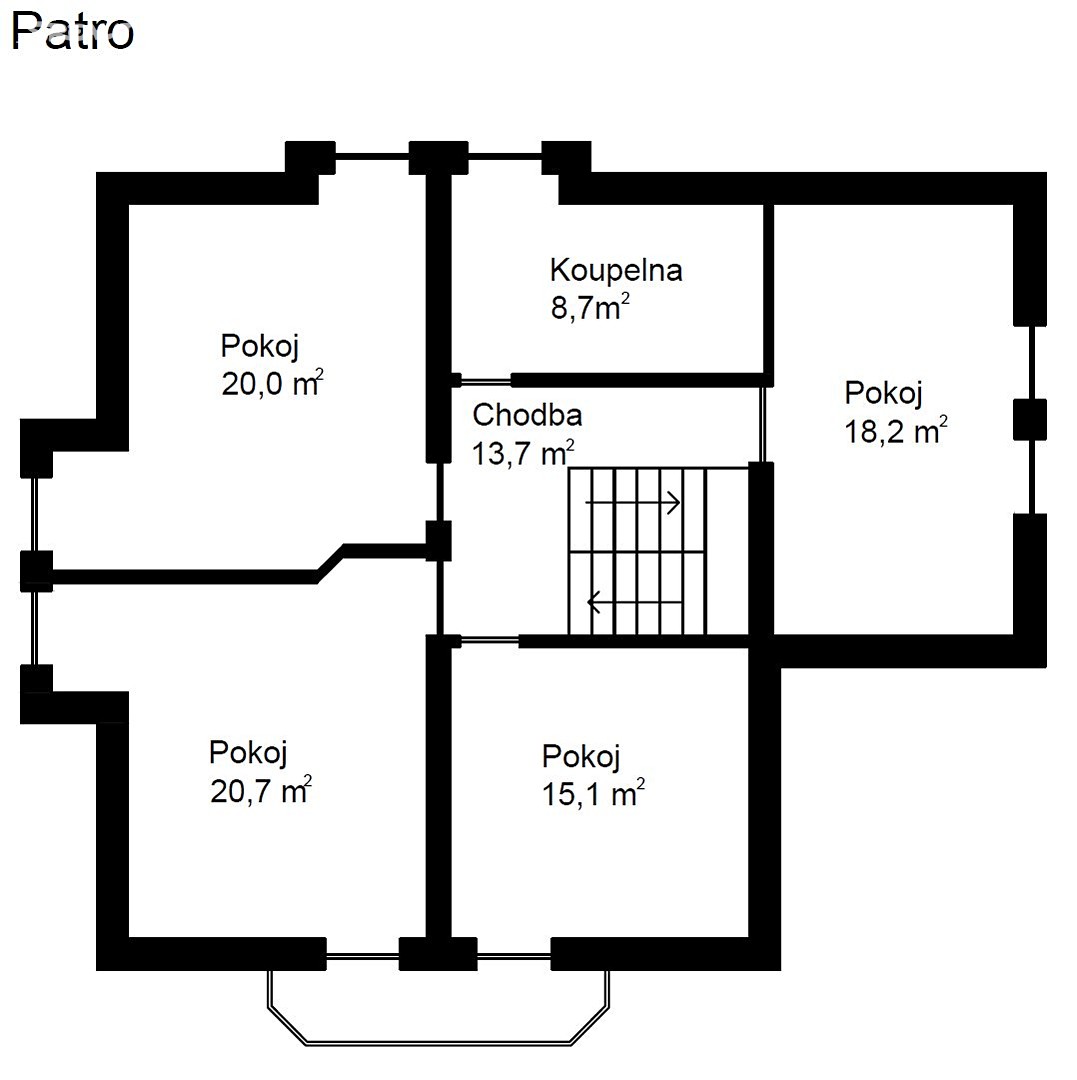 Prodej  rodinného domu 200 m², pozemek 1 245 m², Příčná, Sadská