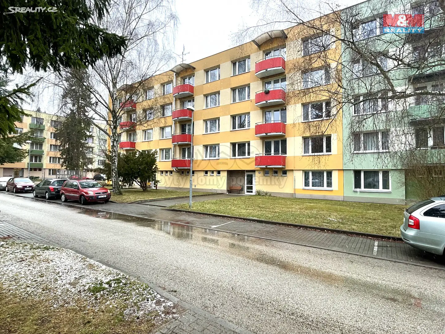 Pronájem bytu 1+kk 21 m², Hliník, Třeboň - Třeboň II