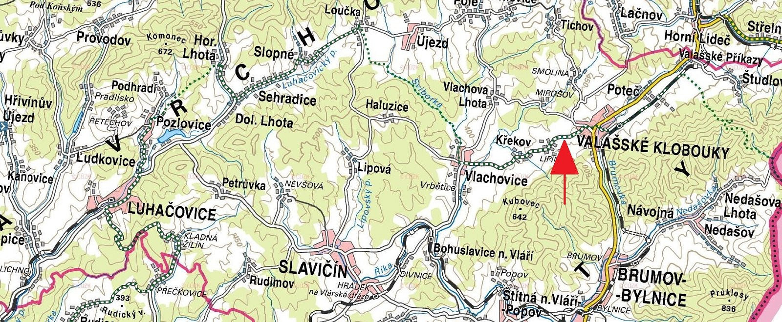 Valašské Klobouky - Lipina, okres Zlín