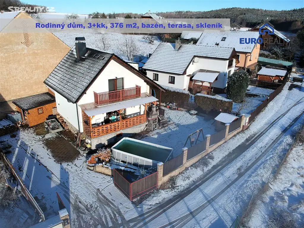 Prodej  rodinného domu 100 m², pozemek 376 m², Líšťany - Košetice, okres Plzeň-sever