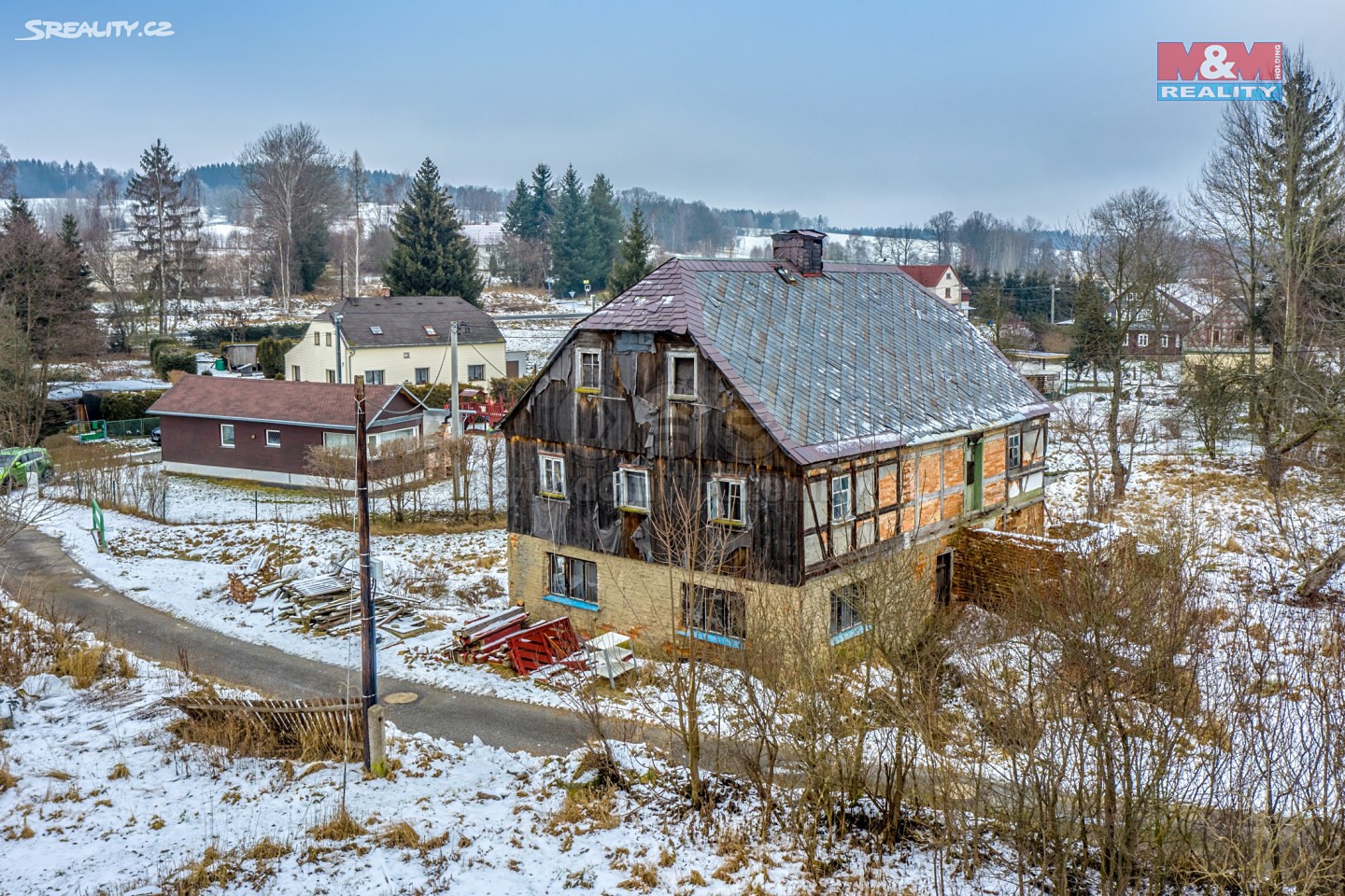 Prodej  rodinného domu 163 m², pozemek 163 m², Velký Šenov, okres Děčín