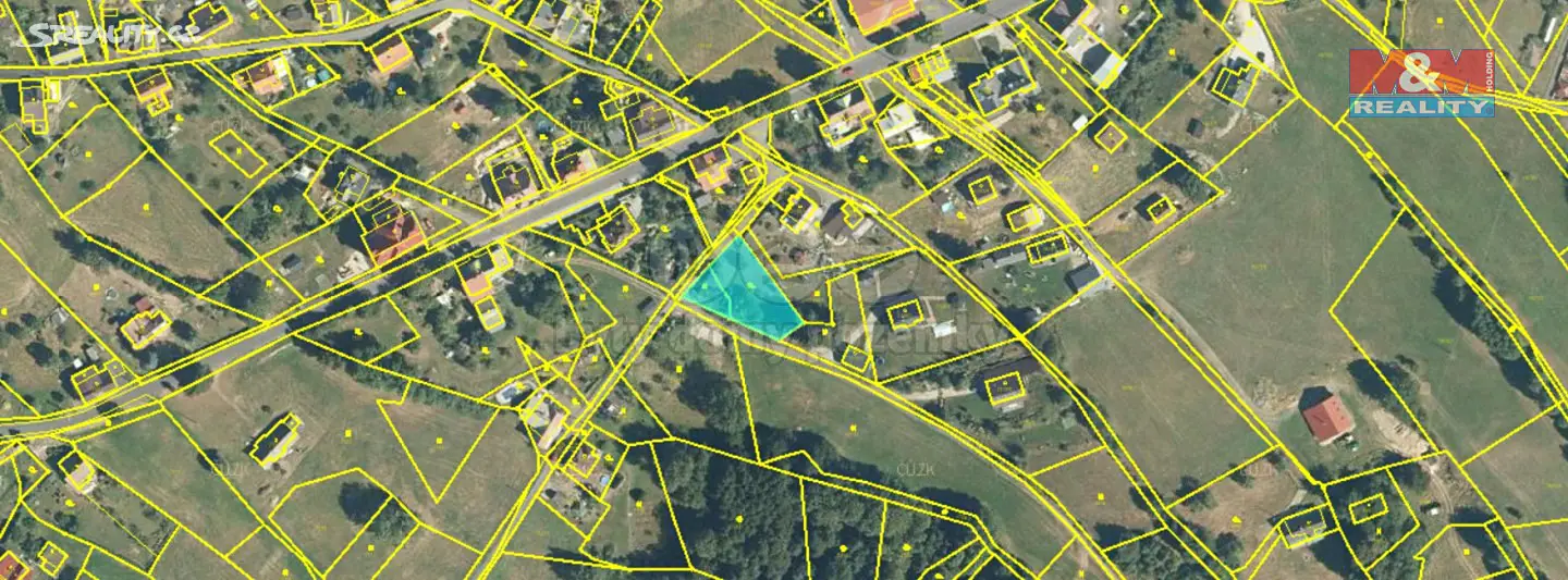 Prodej  stavebního pozemku 932 m², Velké Hamry, okres Jablonec nad Nisou